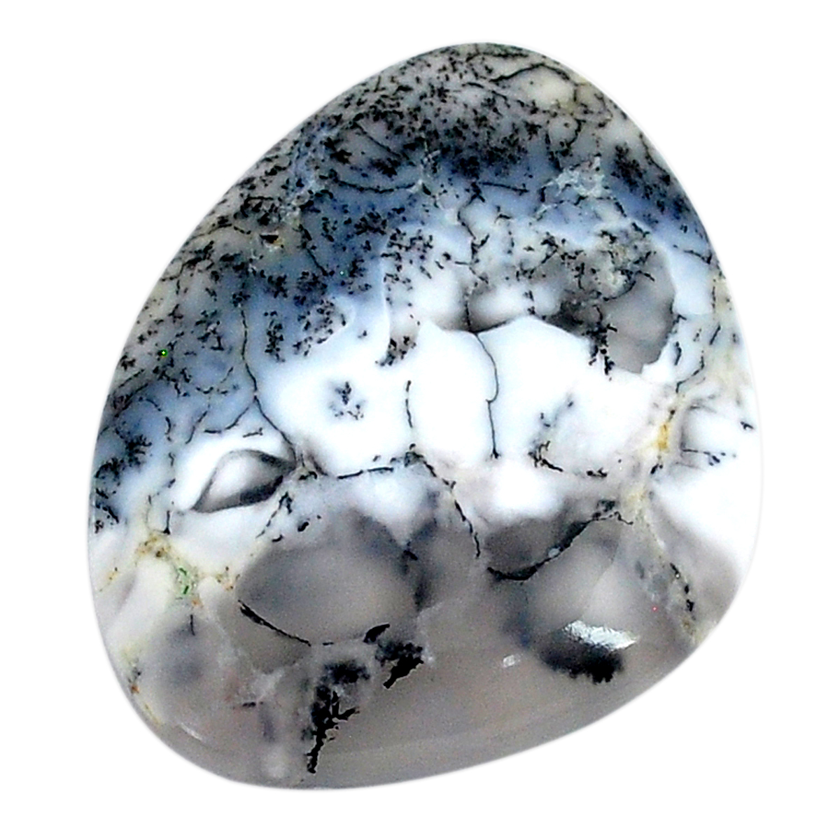 Amazing Quality Dendrite Opal Cabochon,Semi Precious Handcraft Loose Stone For Jewelry 61Ct#2878 100% Natural Dendrite Opal Gemstone ROYAL