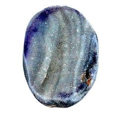 Natural 5.45cts desert druzy rose cabochon 15x12 mm oval loose gemstone s26253