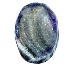 Natural 7.95cts desert druzy rose cabochon 17x12 mm oval loose gemstone s26257