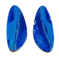 Natural 3.15cts doublet opal australian blue 13x5 mm fancy loose gemstone s20177