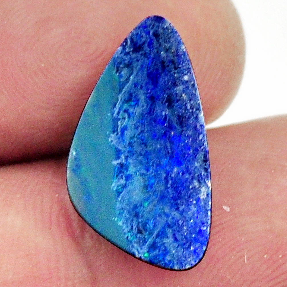 doublet opal australian blue 18x10 mmfancy loose gemstone s16756