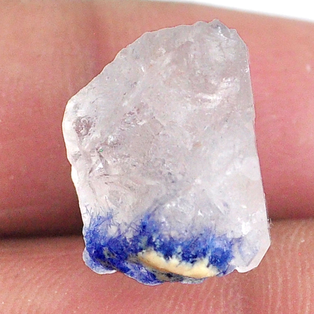 Natural 19.35cts dumortierite rough blue rough 15x15 mm loose gemstone s20038