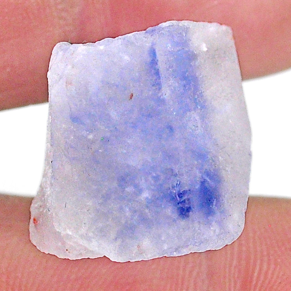 Natural 38.40cts dumortierite rough blue rough 17.5x16 mm loose gemstone s20021