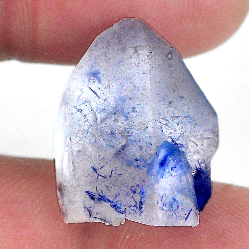 Natural 22.35cts dumortierite rough blue rough 20x14 mm loose gemstone s20032