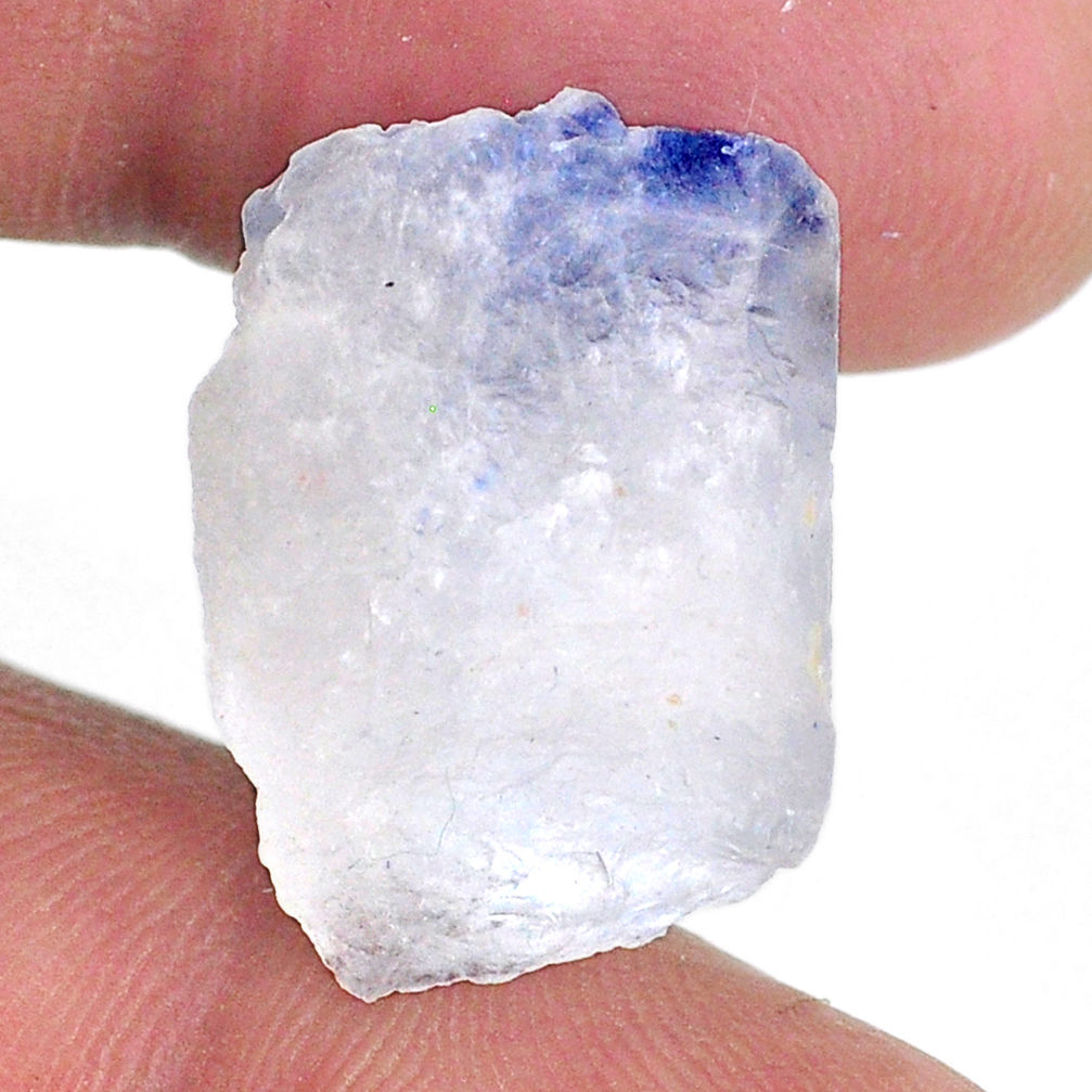 Natural 22.35cts dumortierite rough blue rough 21x15 mm loose gemstone s20027