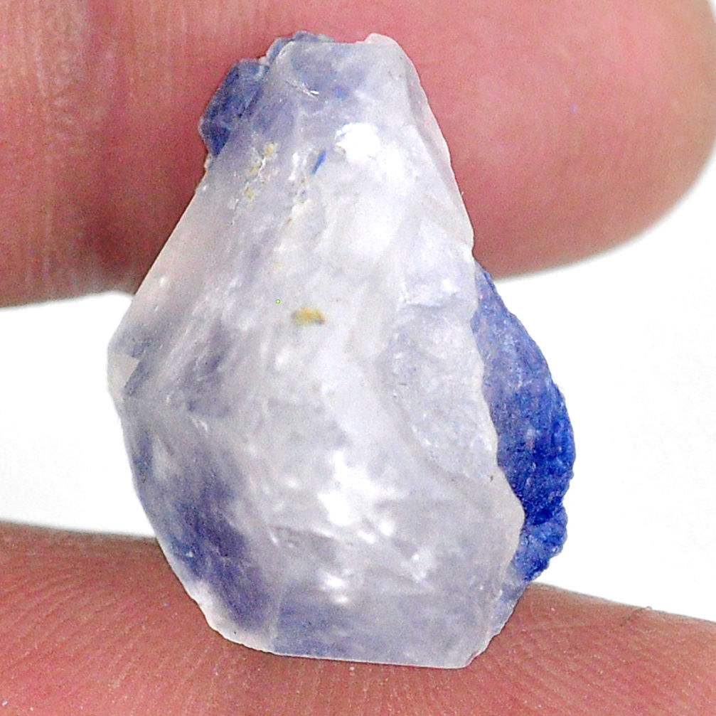 Natural 30.10cts dumortierite rough blue rough 24x16 mm loose gemstone s20025