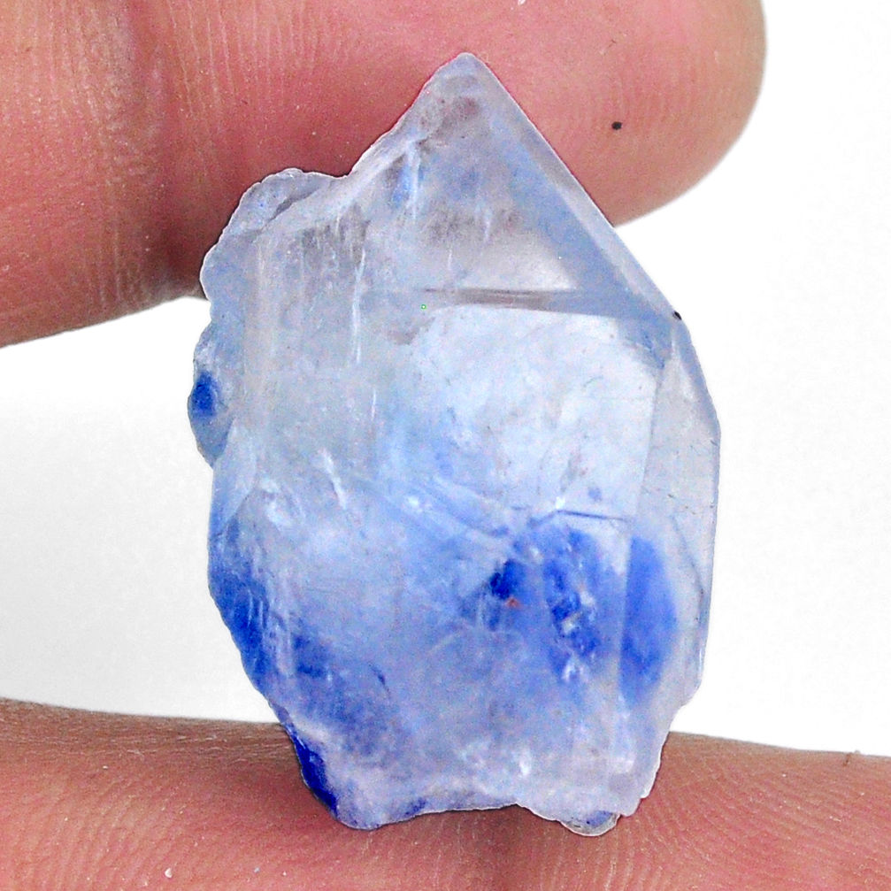 Natural 34.45cts dumortierite rough blue rough 28x18.5 mm loose gemstone s20033