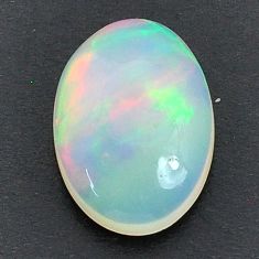 Natural 2.40cts ethiopian opal cabochon 14x10 mm oval loose gemstone s28033