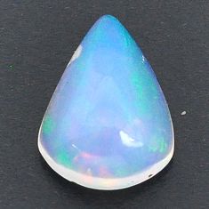 Natural 2.65cts ethiopian opal cabochon 14x10 mm pear loose gemstone s28040