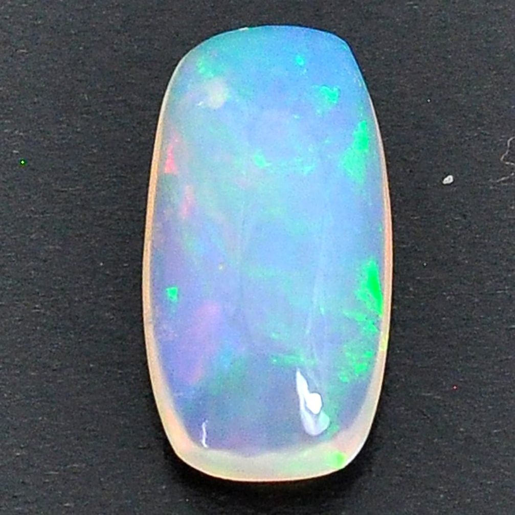 Natural 2.65cts ethiopian opal cabochon 15x8 mm octagan loose gemstone s28051
