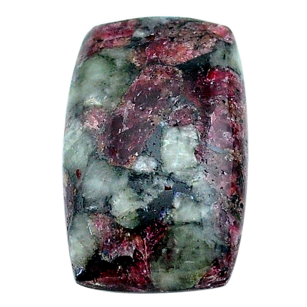 Natural 18.05cts eudialyte pink cabochon 25x15 mm octagan loose gemstone s22919