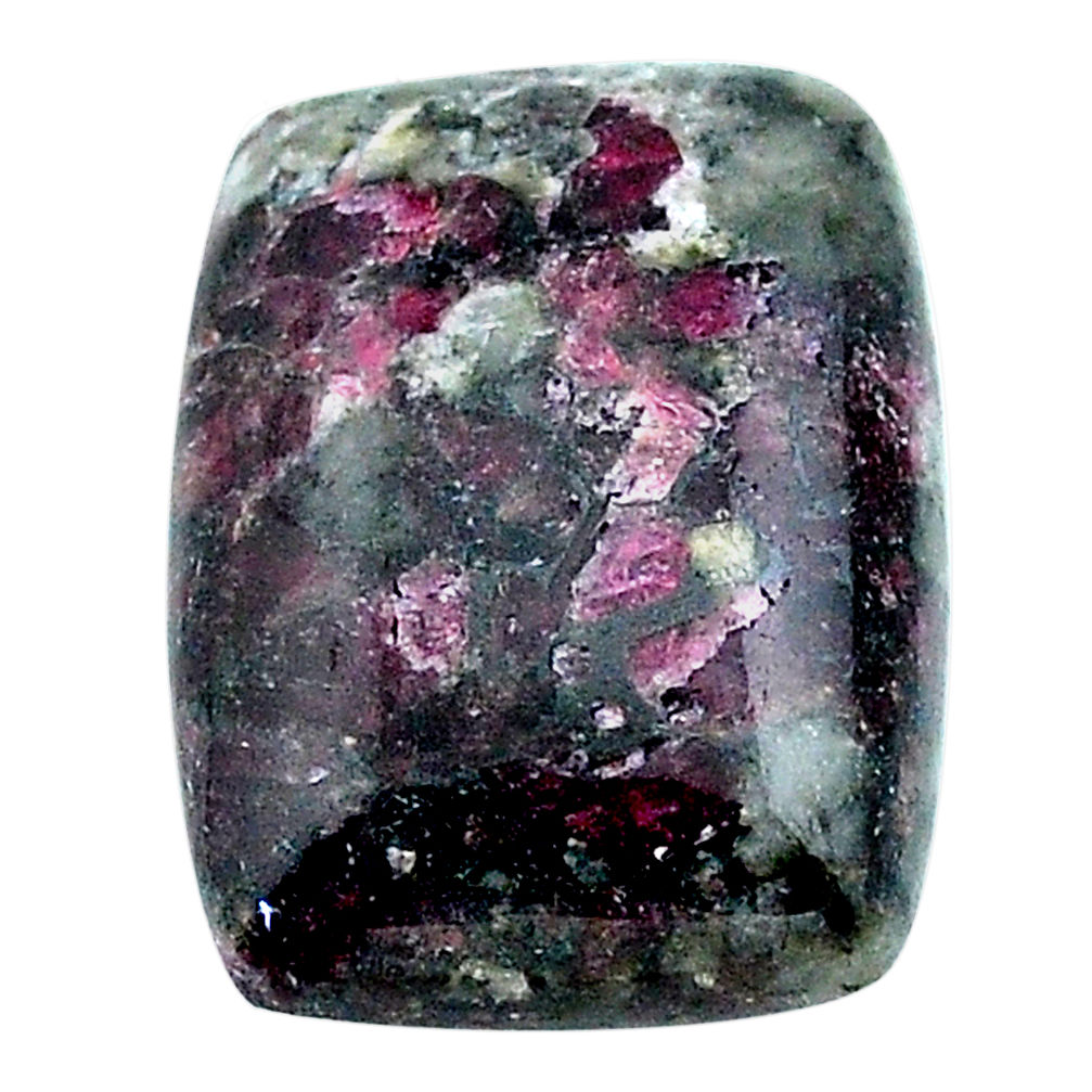 Natural 16.30cts eudialyte pink cabochon 26x15 mm octagan loose gemstone s22909