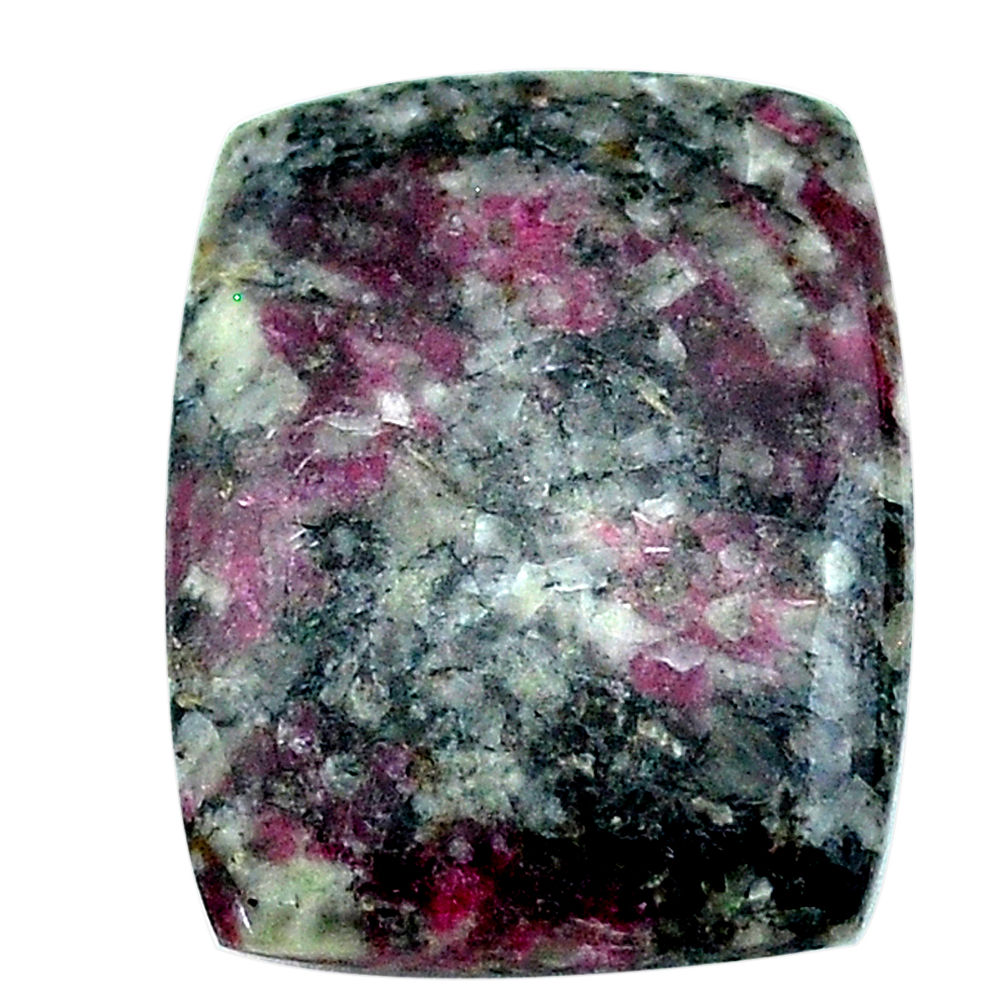 Natural 16.30cts eudialyte pink cabochon 26x18 mm octagan loose gemstone s22905