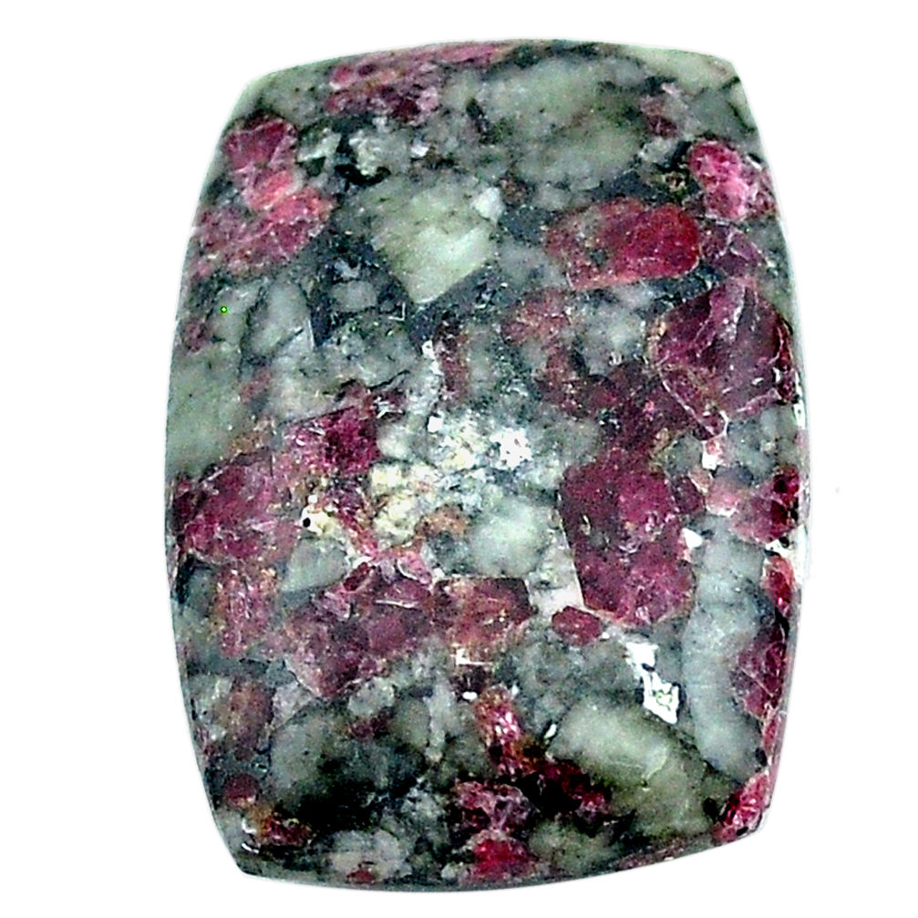 Natural 20.15cts eudialyte pink cabochon 26x18 mm octagan loose gemstone s22918
