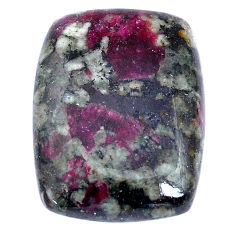 Natural 37.70cts eudialyte pink cabochon 29x22 mm octagan loose gemstone s28467