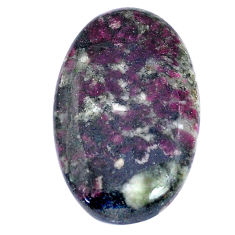 Natural 25.10cts eudialyte pink cabochon 31x19 mm oval loose gemstone s28470