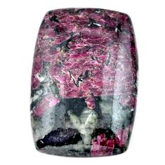 Natural 41.35cts eudialyte pink cabochon 37x30 mm octagan loose gemstone s23604