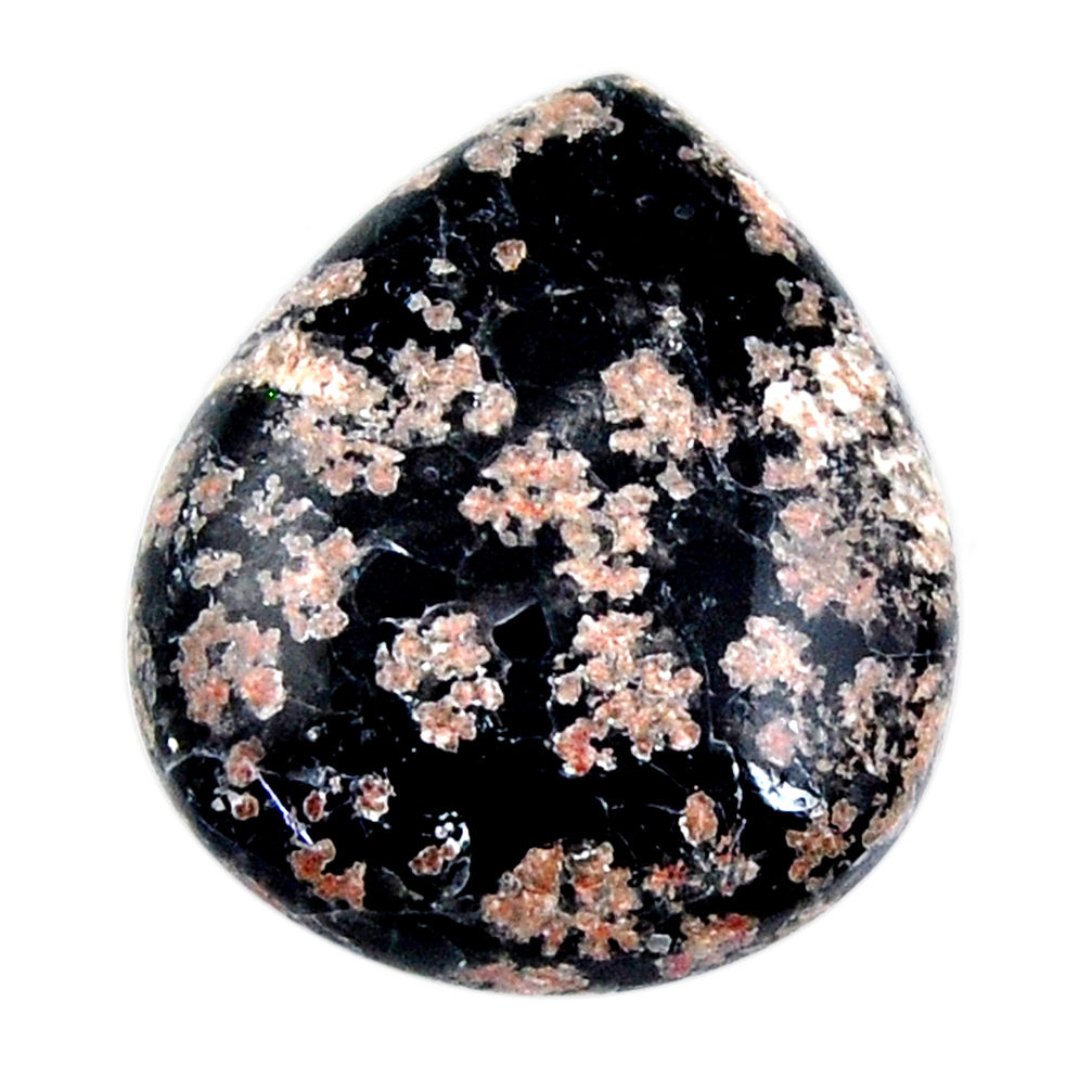 Natural 17.10cts firework obsidian pink cabochon 23x20 mm loose gemstone s19333