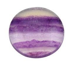 Natural 43.45cts fluorite multi color cabochon 26x26 mm loose gemstone s29914