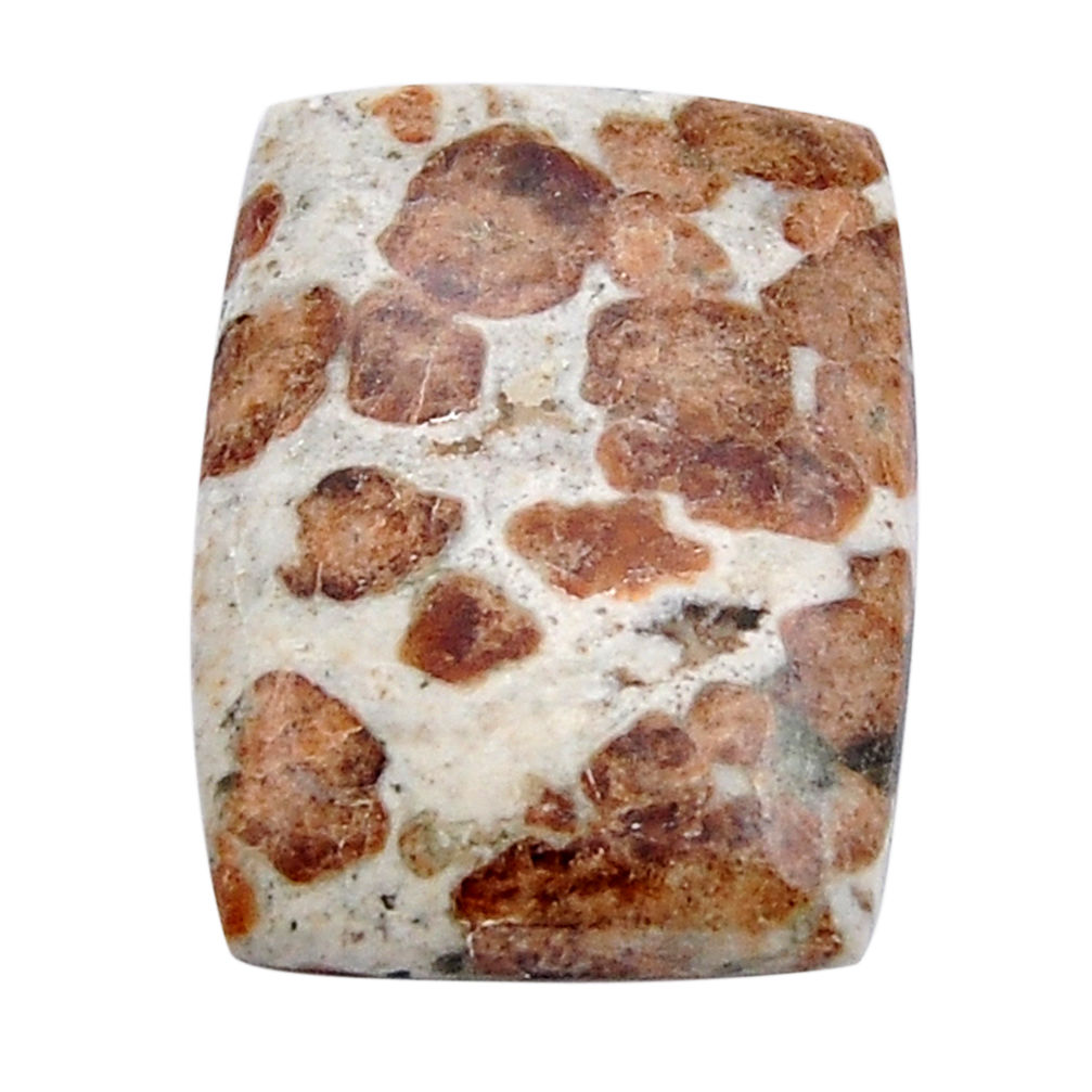 Natural 57.40cts garnet in limestone spessartine 36x26 mm loose gemstone s30034