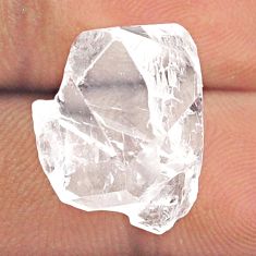 Natural 11.30cts herkimer diamond white rough 17x13 mm loose gemstone s25476