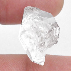 Natural 20.10cts herkimer diamond white rough 22x13.5 mm loose gemstone s28067