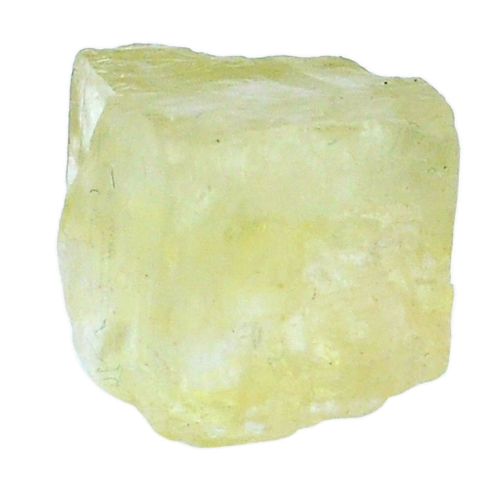 Natural 22.95cts hiddenite raw rough 19x14 mm fancy loose gemstone s27826