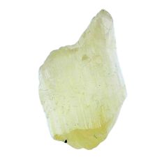 Natural 15.25cts hiddenite raw rough 20x11 mm fancy loose gemstone s27827
