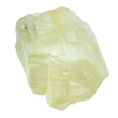 Natural 30.45cts hiddenite raw rough 22.5x17 mm fancy loose gemstone s27837