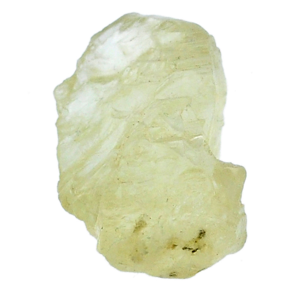Natural 30.45cts hiddenite raw rough 25x16 mm fancy loose gemstone s27834