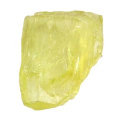 Natural 51.30cts hiddenite rough green rough 27x21mm fancy loose gemstone s25938