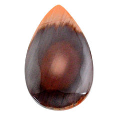 Natural 18.10cts imperial jasper brown cabochon 29x17 mm loose gemstone s24547