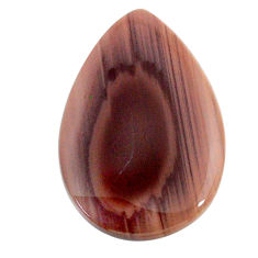 Natural 23.45cts imperial jasper brown cabochon 33.5x22 mm loose gemstone s24554