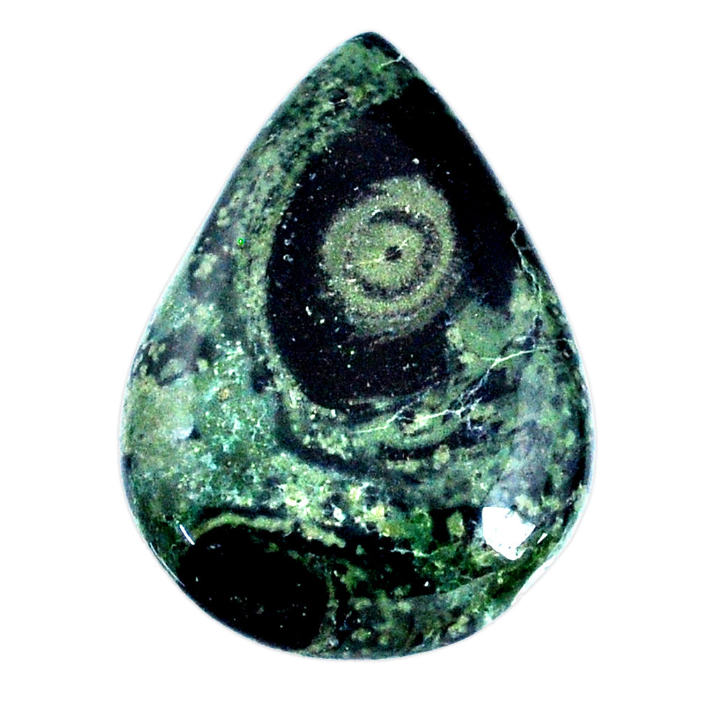 Natural 33.40cts kambaba jasper (stromatolites) 33.5x24 mm loose gemstone s20828