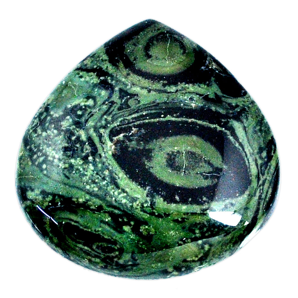 Natural 52.40cts kambaba jasper (stromatolites) 33x31.5 mm loose gemstone s20827