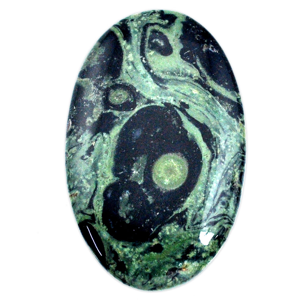 Natural 56.20cts kambaba jasper (stromatolites) 44x27 mm loose gemstone s20837