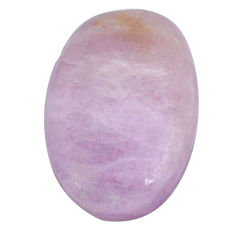 Natural 32.65cts kunzite pink cabochon 30x20 mm oval loose gemstone s28199