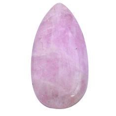 Natural 25.10cts kunzite pink cabochon 31x16 mm pear loose gemstone s28202
