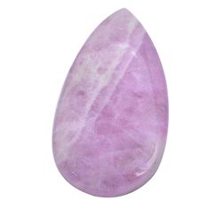 Natural 27.95cts kunzite pink cabochon 32x17.5 mm pear loose gemstone s28186