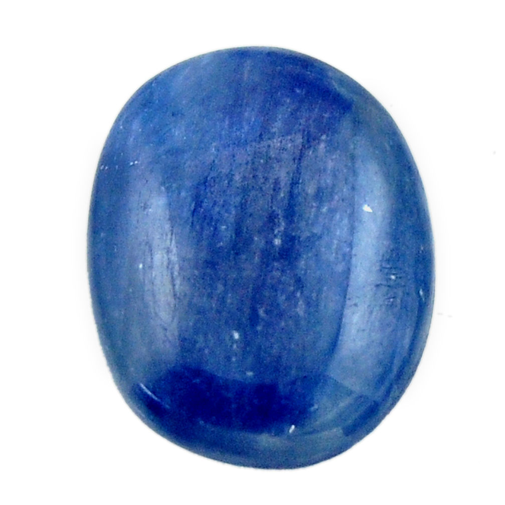 Natural 12.40cts kyanite blue cabochon 18.5x14 mm fancy loose gemstone s17954