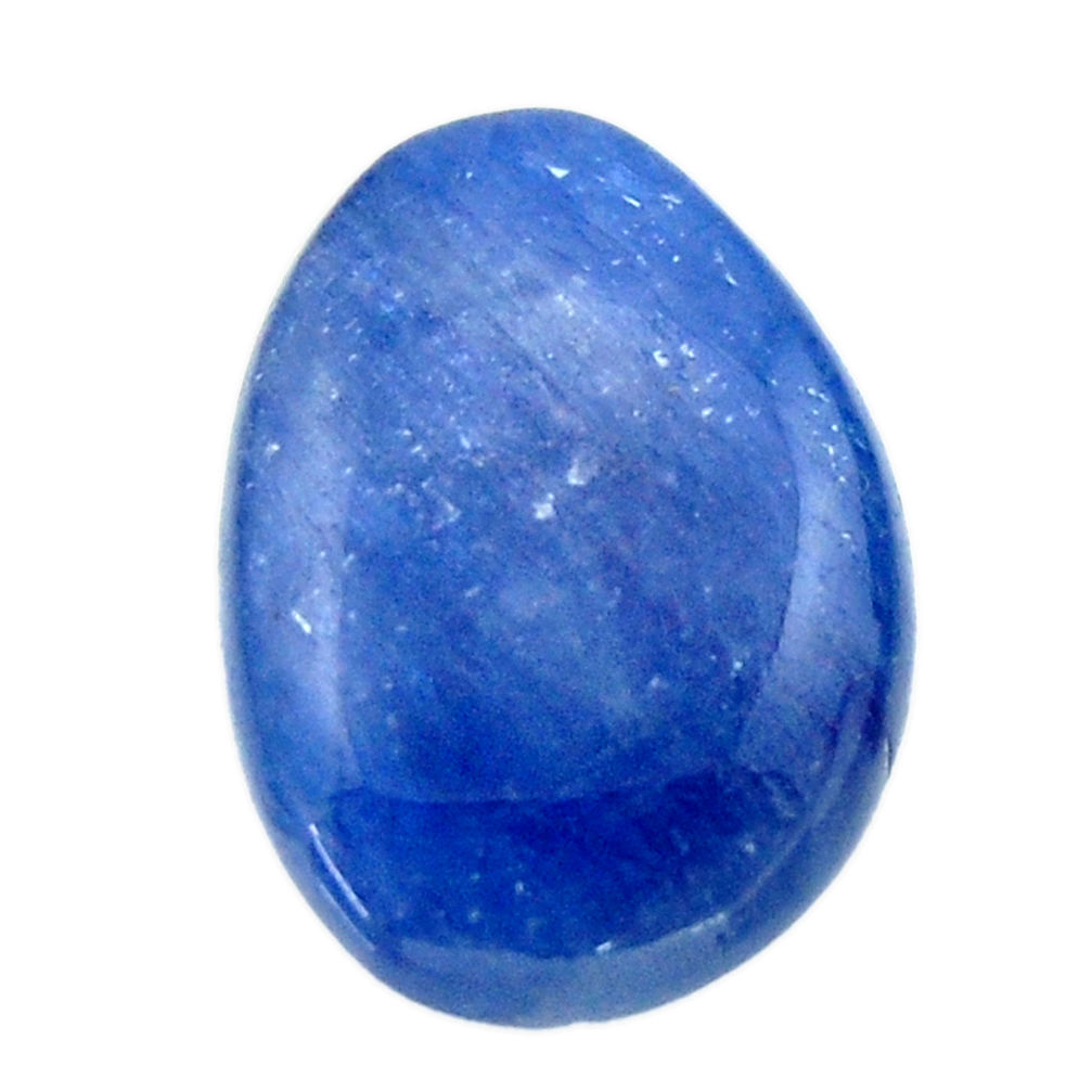 Natural 12.35cts kyanite blue cabochon 19x13.5 mm fancy loose gemstone s17946