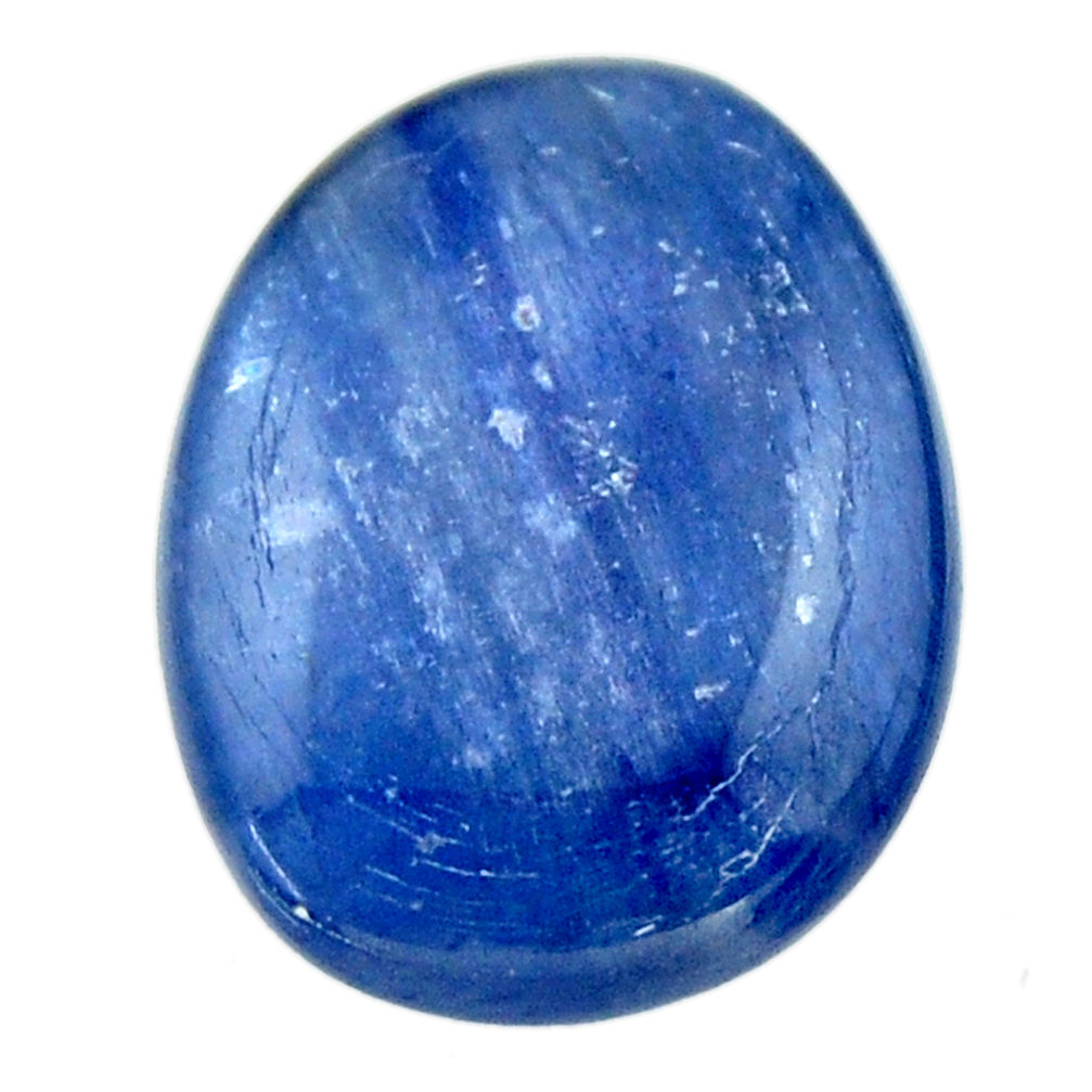 Natural 13.10cts kyanite blue cabochon 19x15 mm fancy loose gemstone s17950