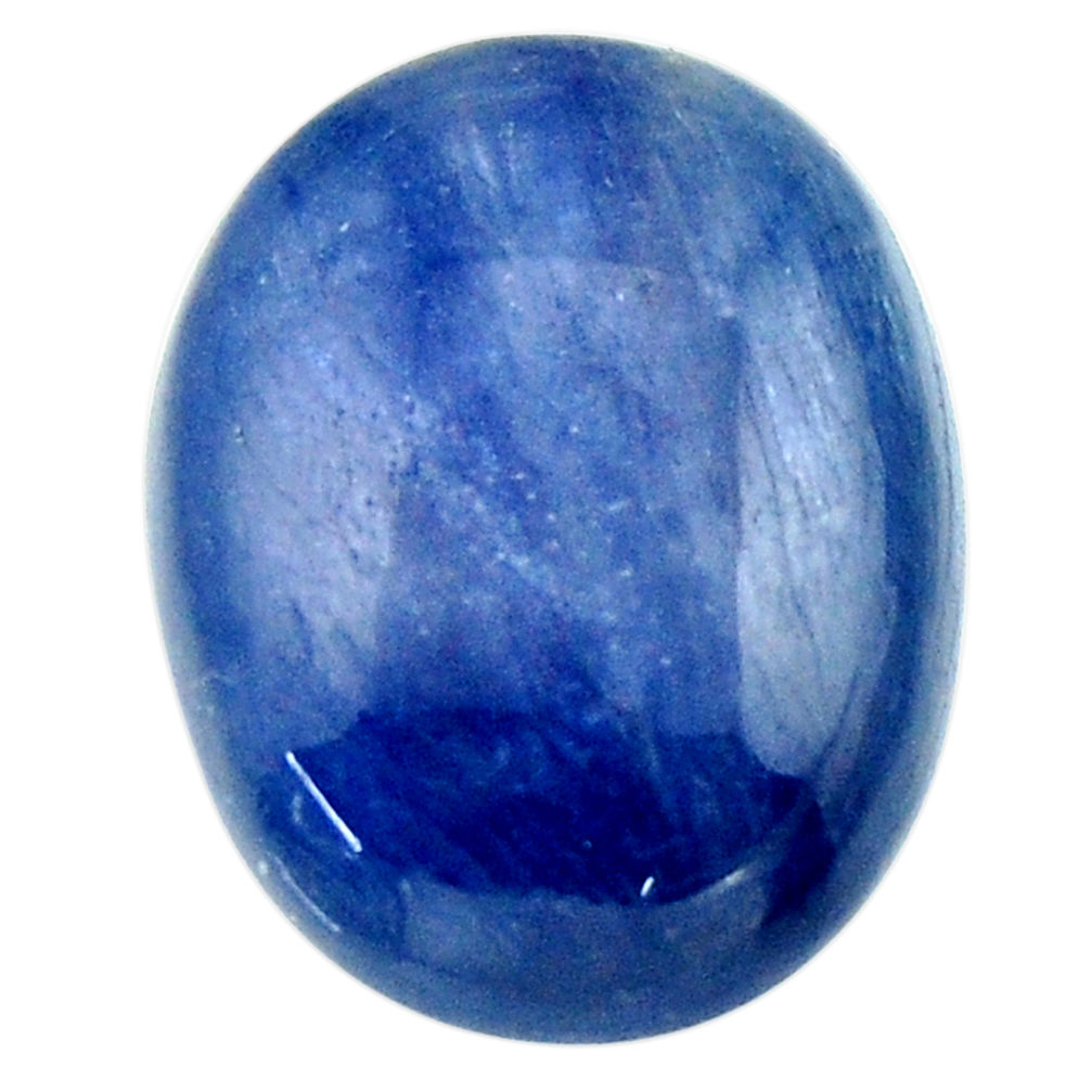 Natural 17.35cts kyanite blue cabochon 19x15 mm fancy loose gemstone s17959