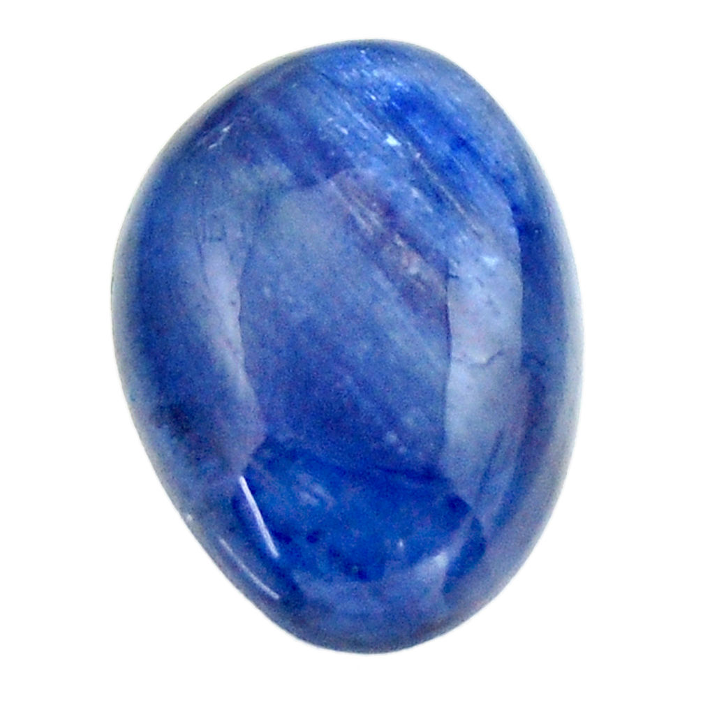 Natural 17.40cts kyanite blue cabochon 20x14 mm fancy loose gemstone s17941