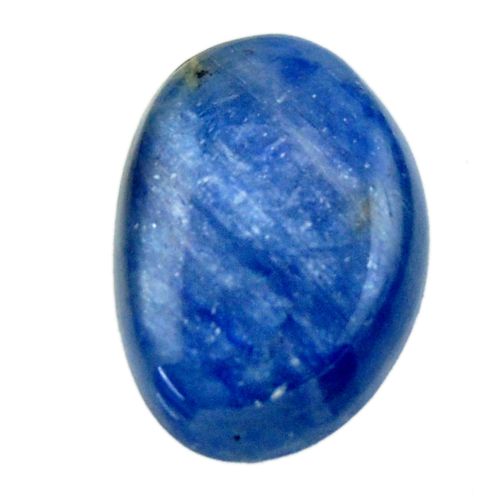 Natural 17.35cts kyanite blue cabochon 20x14 mm fancy loose gemstone s17955