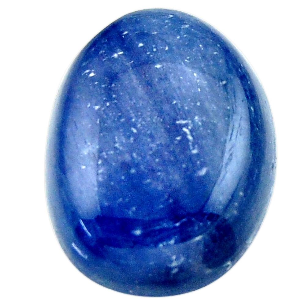Natural 19.45cts kyanite blue cabochon 20x15 mm fancy loose gemstone s17957