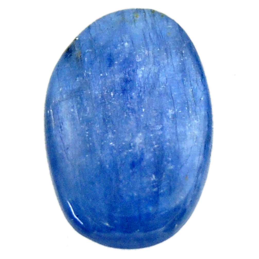 Natural 14.30cts kyanite blue cabochon 21x13.5 mm fancy loose gemstone s17960