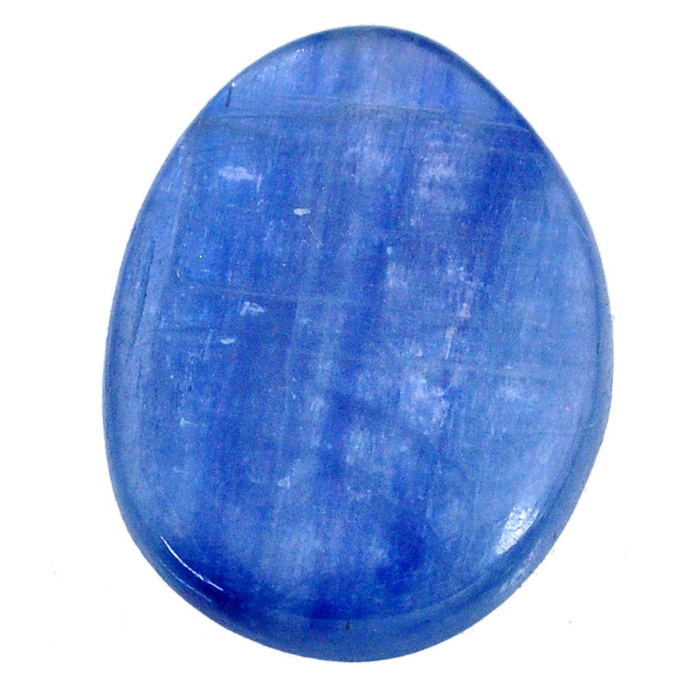 Natural 19.30cts kyanite blue cabochon 22.5x17 mm fancy loose gemstone s20371