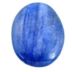 Natural 18.10cts kyanite blue cabochon 23.5x18 mm fancy loose gemstone s20372
