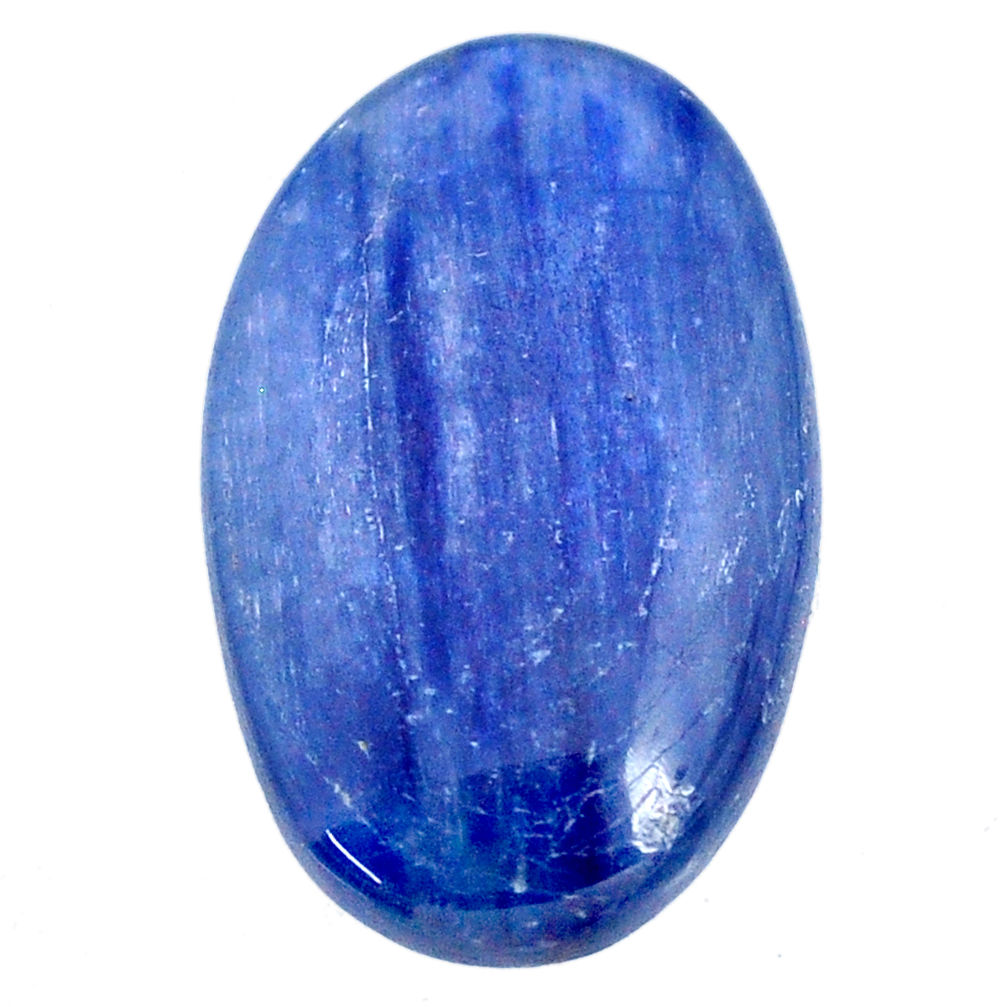 Natural 16.30cts kyanite blue cabochon 23x14 mm oval loose gemstone s20361